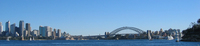 Sydney Skyline from Ferry