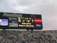 Penn State vs CMU (not photoshopped)