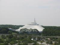 Space Mountain from the Contemporary