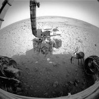 Image from mars rover.