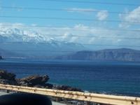 View driving to Iraklion, Crete