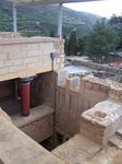 Ruins at the Minoan palace of Knossos, Crete
